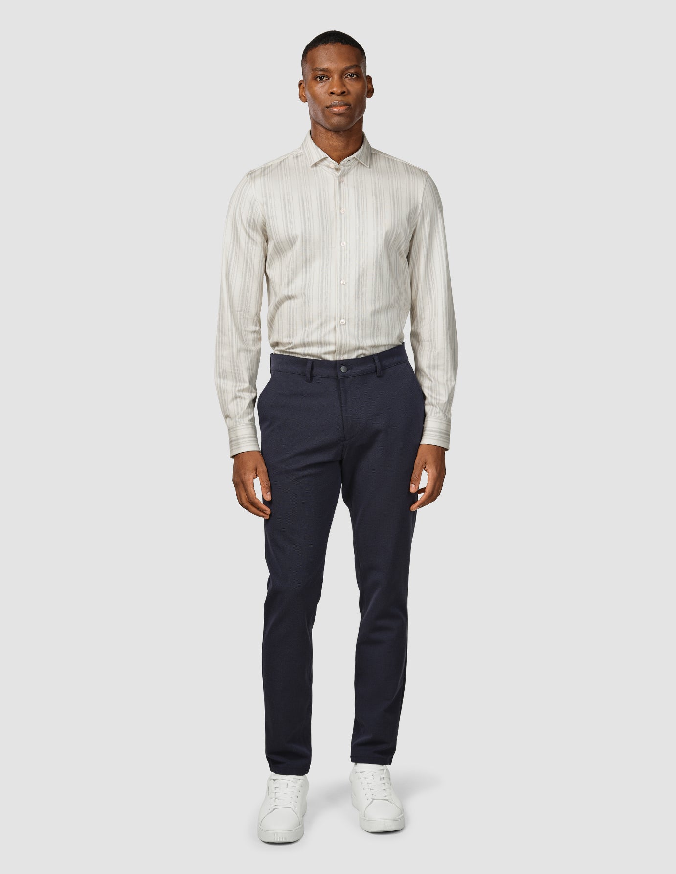 Classic Hemd Vintage Stripes Slim